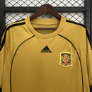 Camisa Retrô Espanha 2008 II Away - Dourada
