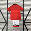 Conjunto Infantil Retrô - Manchester United 1994/96 I Home