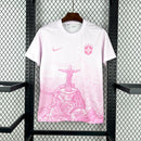 Camisa Brasil Edição Especial Cristo Redentor - Torcedor - Rosa