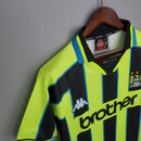 Camisa Retrô Manchester City 1998/1999 II Away - Verde - Kappa