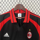 Camisa Retrô Milan 2000/2001 III Third - Preta - Adidas