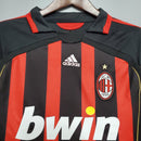 Camisa Retrô Milan 2006/2007 I Home - Manga Longa Adidas