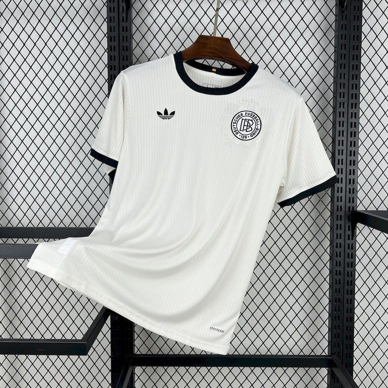 Camisa Alemanha 25/26 125 Anos - Torcedor - Branca