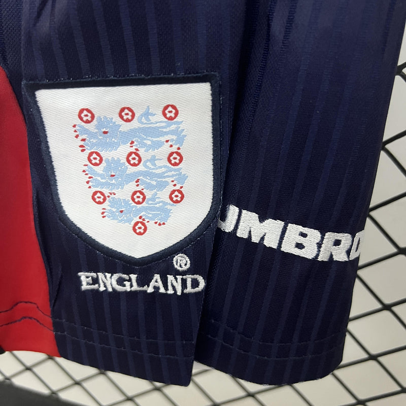 Conjunto Infantil Retrô - Inglaterra 1998 I Home