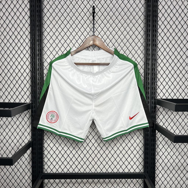 Short Nigéria 2024/2025 I Home - Branco