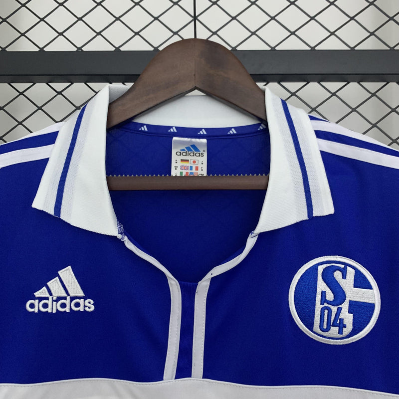 Camisa Retrô Schalke 04 2001/2002 I Home