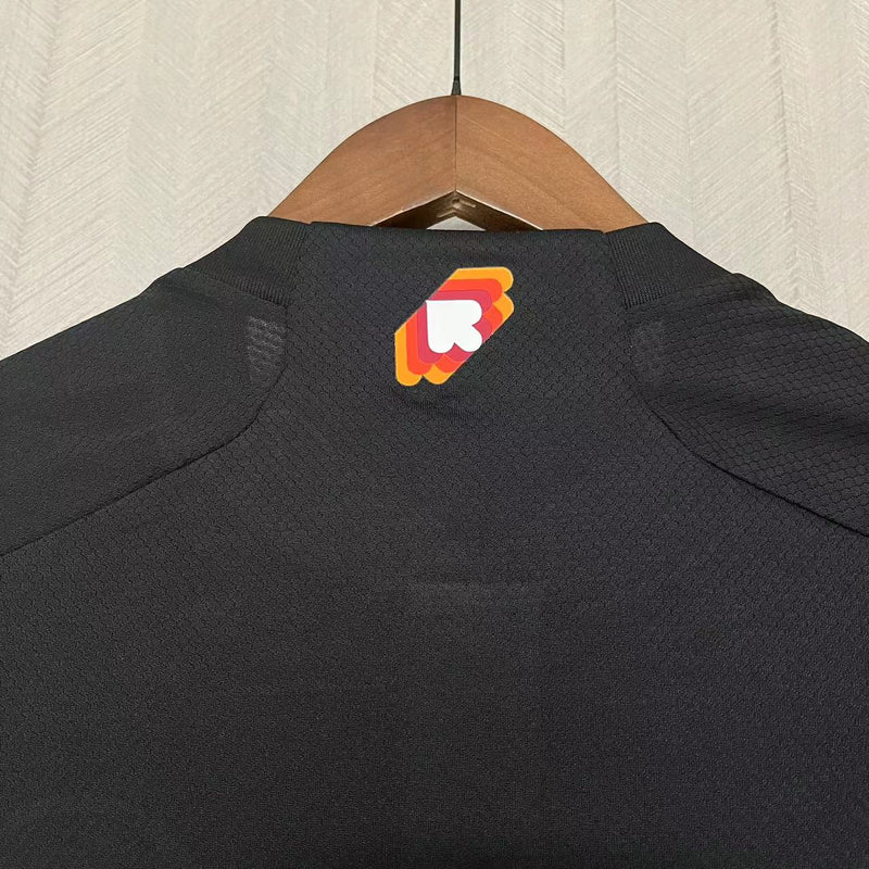 Camisa Roma 2023/24 III Third - Torcedor - Preta