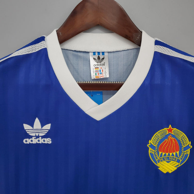 Camisa Retrô Iugoslávia 1990 I Home - Adidas