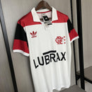 Camisa Retrô Flamengo 1986 II Away - Branca - Adidas