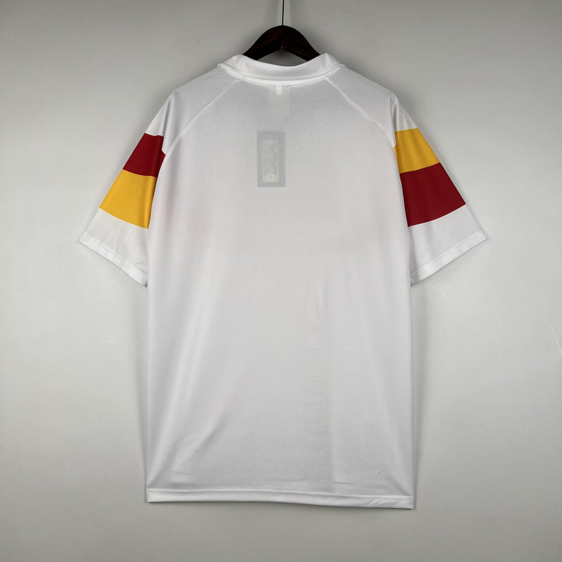 Camisa Retrô Roma 1990/1991 II Away - Branca
