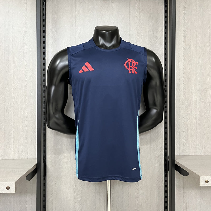 Camisa Flamengo 25/26 Regata Treino - Torcedor - Azul Escura