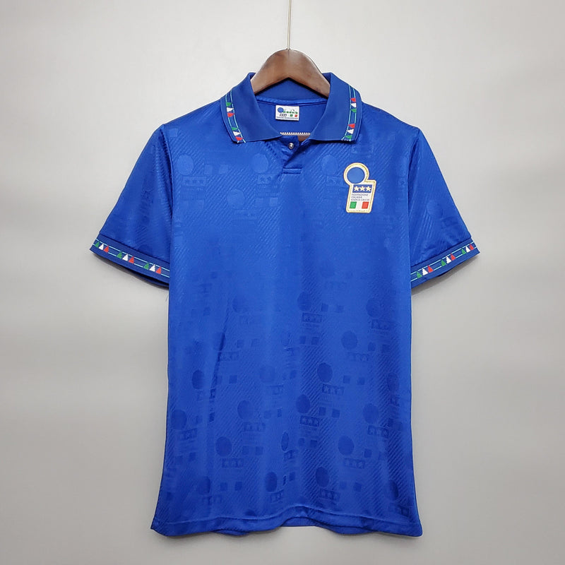 Camisa Retrô Itália 1994 I Home - Diadora