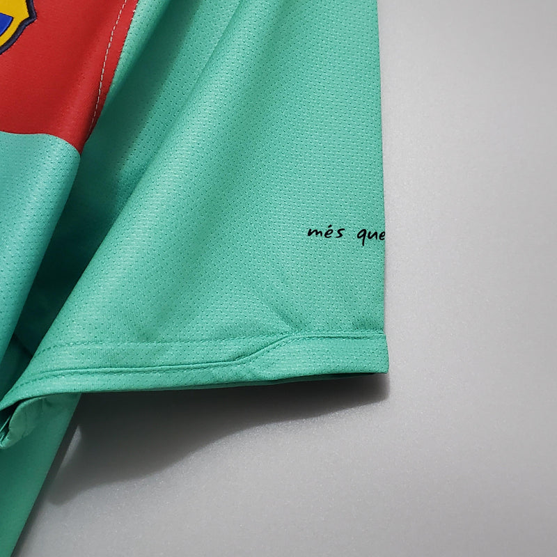 Camisa Retrô Barcelona 2010/2011 II Away - Azul - Nike