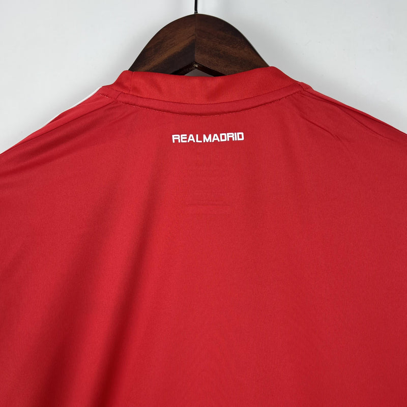 Camisa Retrô Real Madrid 2011/2012 III Third - Vermelha - Adidas