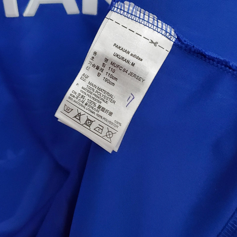 Camisa Retrô Manchester United 1986/1988 III Third - Azul - Adidas