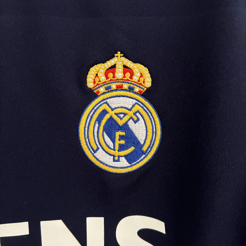 Camisa Retrô Real Madrid 2004/2005 II Away - Preta - Adidas