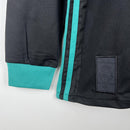 Camisa Retrô Real Madrid 2017/2018 II Away - Preta - Manga Longa Adidas