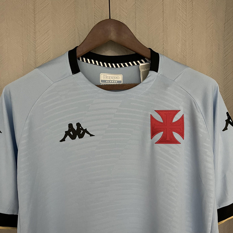Camisa Vasco 2023/24 Goleiro Azul Claro - Torcedor