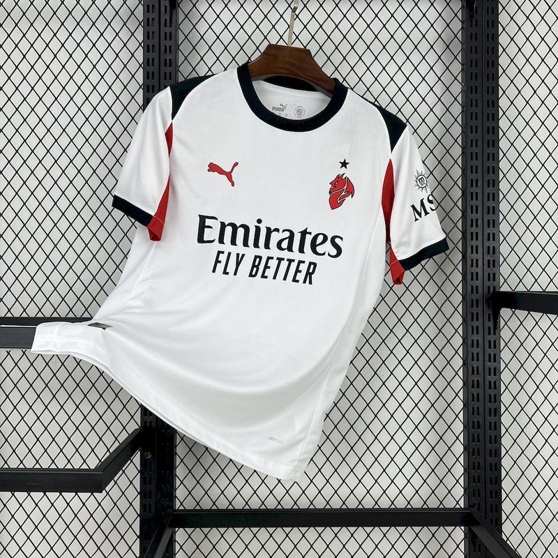 Camisa Milan 2025/26 II Away 'Diavoli' - Torcedor - Branca - Puma