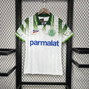 Camisa Retrô Palmeiras 1996 II Away - Branca - Rhumell - Parmalat