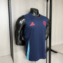 Camisa Flamengo 25/26 Regata Treino - Torcedor - Azul Escura