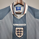 Camisa Retrô Inglaterra 1996 II Away - Azul - Umbro