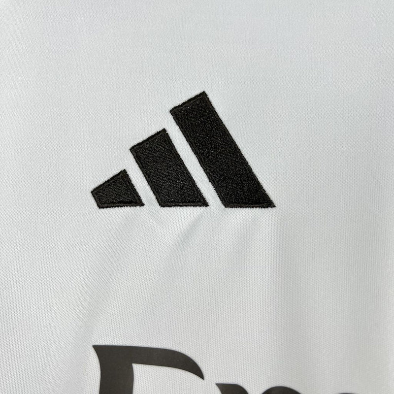 Camisa Real Madrid 25/26 I Home - Torcedor Manga Longa