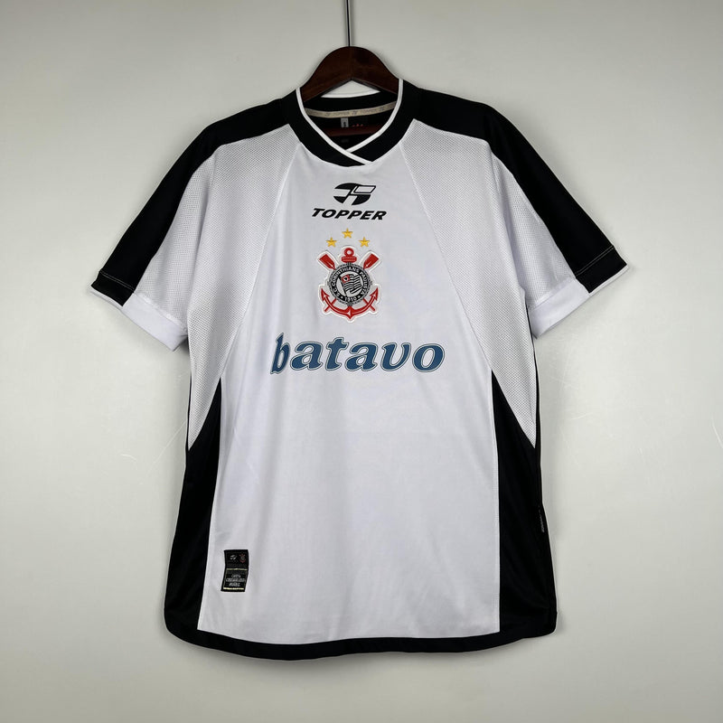 Camisa Retrô Corinthians 2000 I Home - Topper