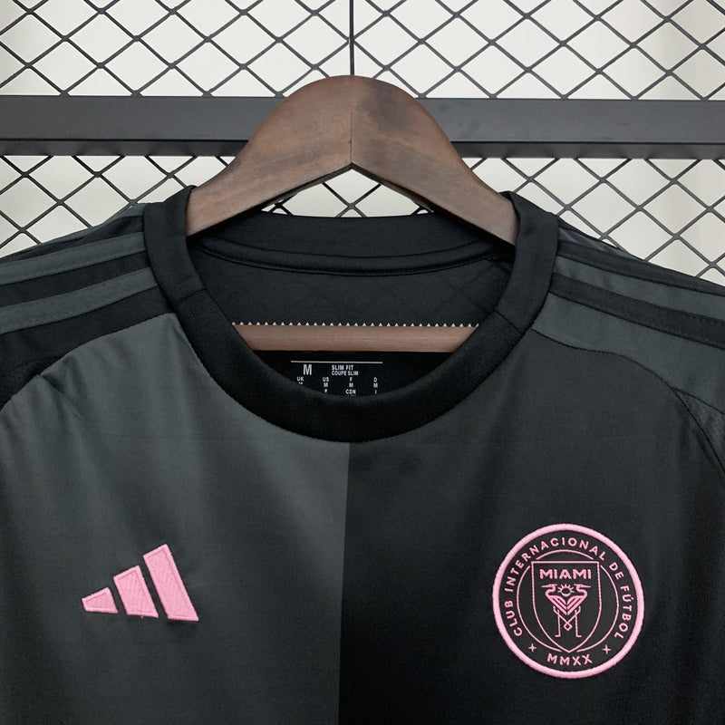 Camisa Inter Miami 2025/26 II Away - Feminina - Preta