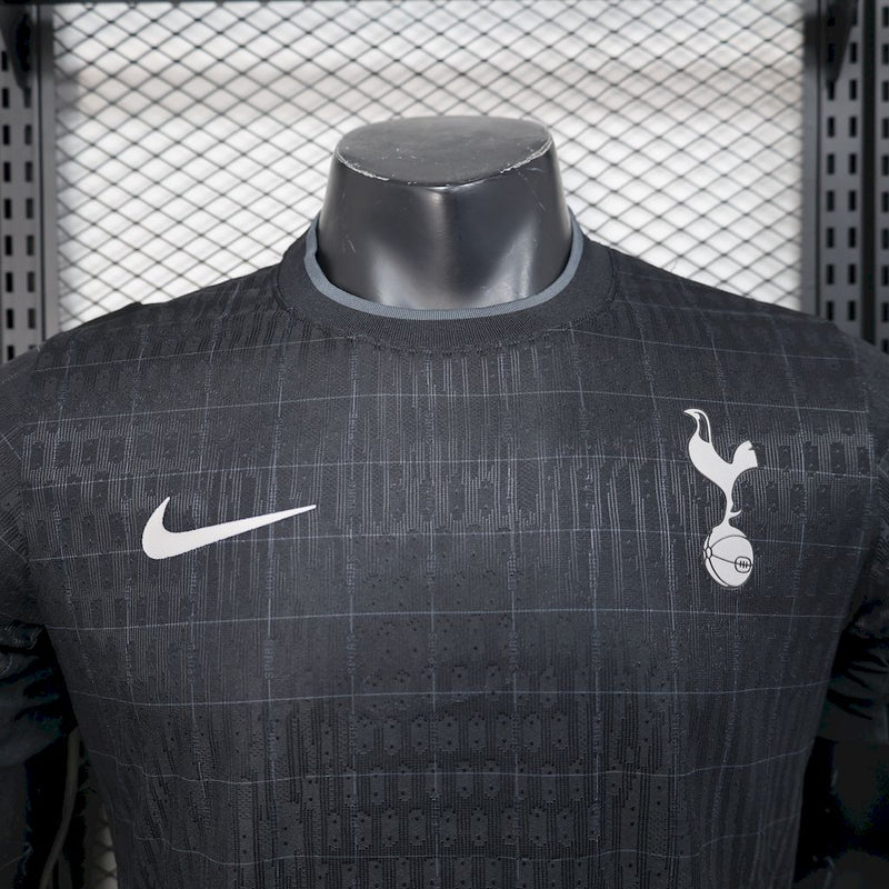 Camisa Tottenham 2025/2026 II Away - Preta - Jogador