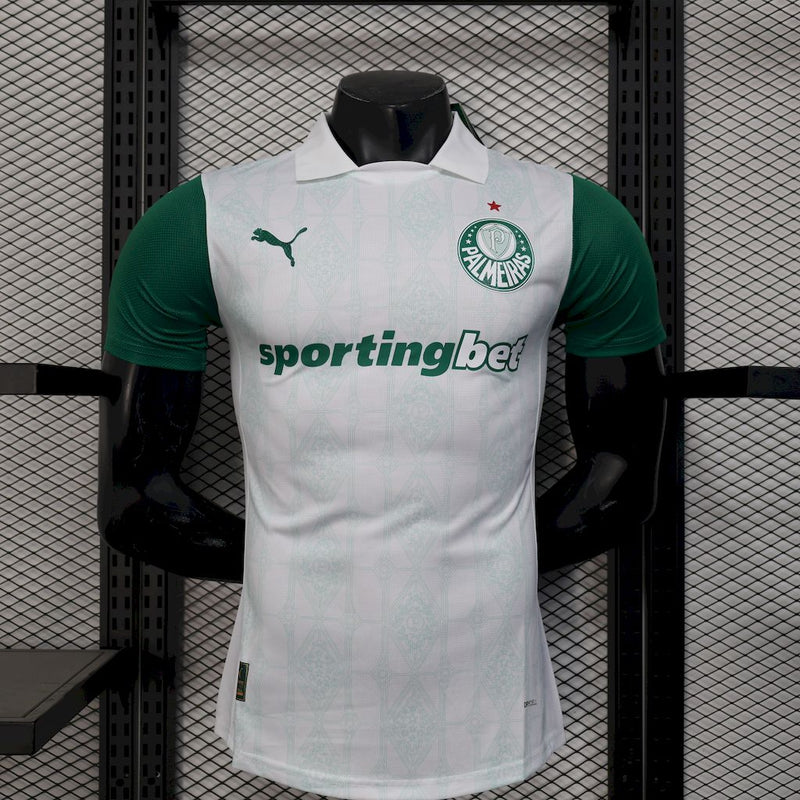 Camisa Palmeiras 2025/2026 II Away - Branca - Jogador