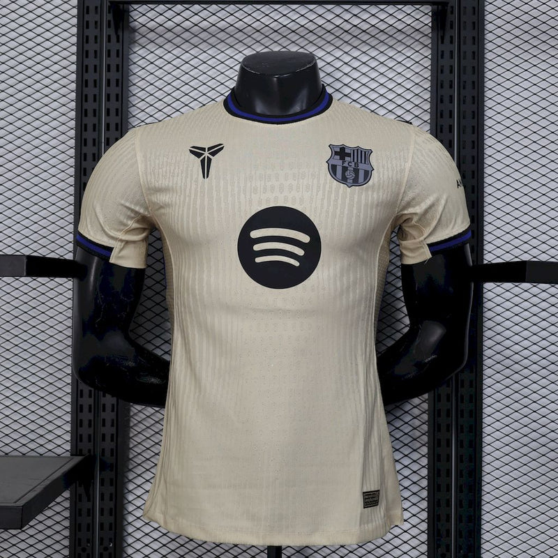 Camisa Barcelona 2025/2026 II Away - Bege - Nike x Kobe Bryant - Jogador