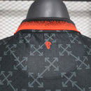 Camisa Milan 2025/2026 Puma x Off-White Preta - Jogador