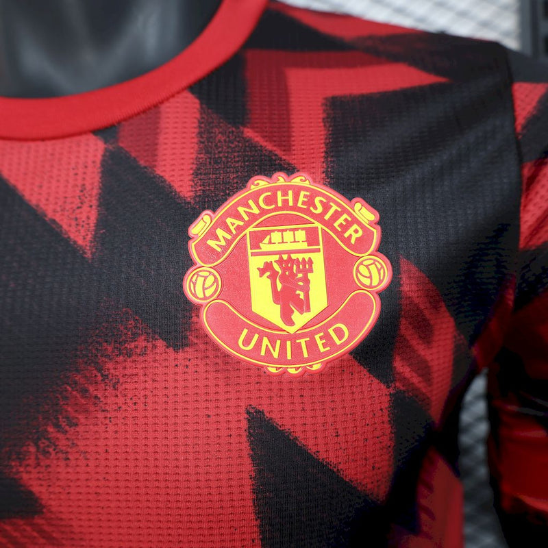 Camisa Manchester United 2025/26 Pré-Jogo - Jogador