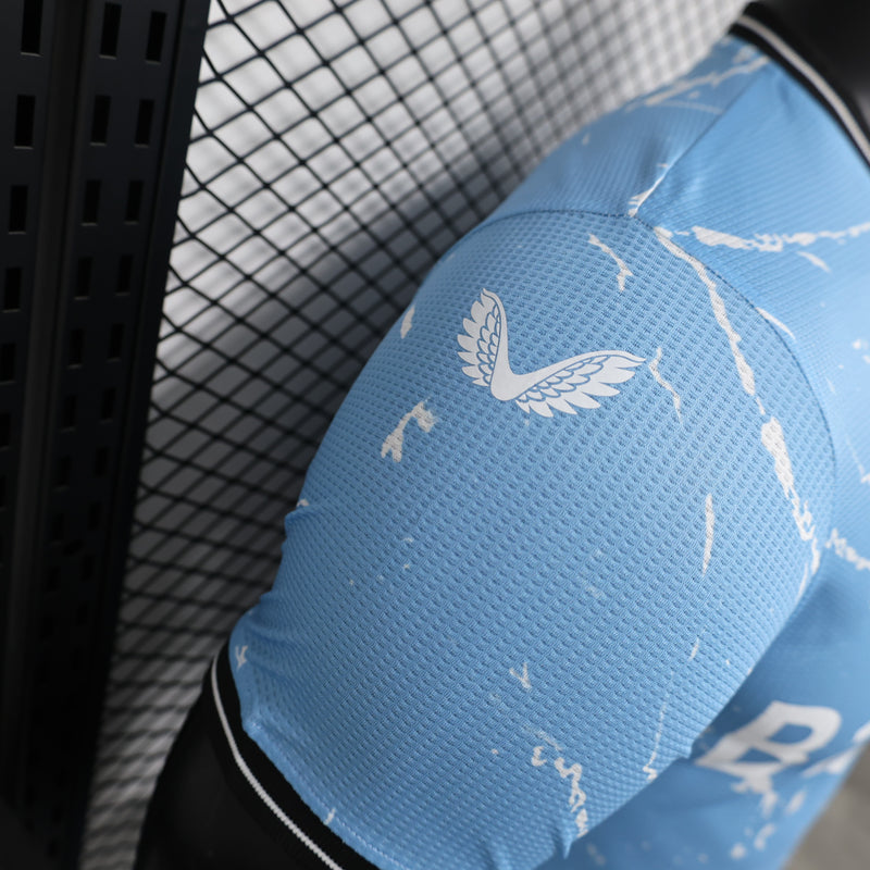 Camisa Bayer Leverkusen 2024/25 III Third - Jogador - Azul