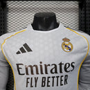 Camisa Real Madrid 2025/2026 I Home - Manga Longa - Jogador
