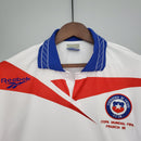 Camisa Retrô Chile 1998 II Away - Branca - Reebok