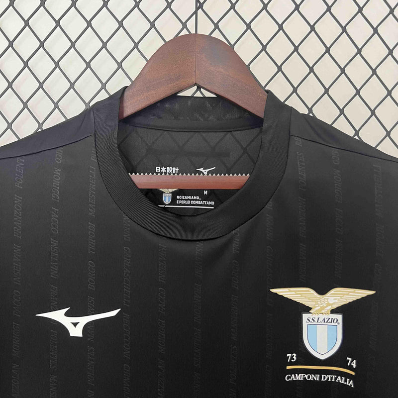 Camisa Lazio Edição Especial 50 Anos - Torcedor - Preta