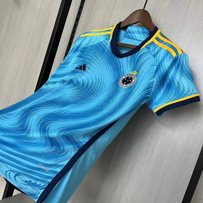 Camisa Cruzeiro 2023/24 III - Feminina - Azul