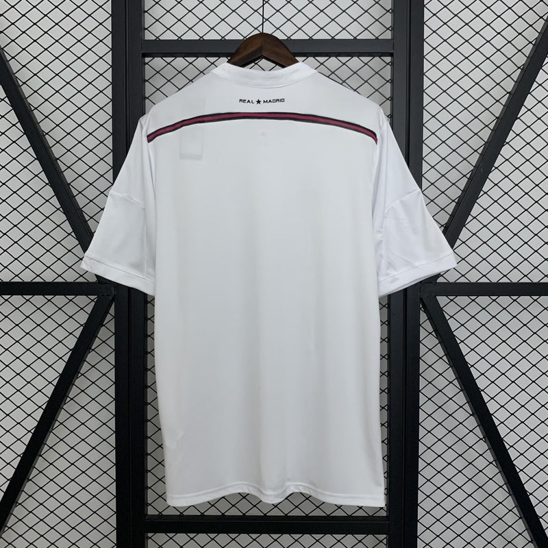 Camisa Retrô Real Madrid 2014/2015 I Home - Branca