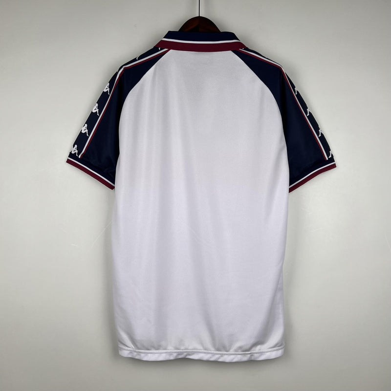 Camisa Retrô Manchester City 1997/1998 II Away - Branca - Kappa