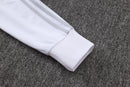 25/26 Conjunto Real Madrid 'Urban Purist' - Frio Zíper Longo - Branco