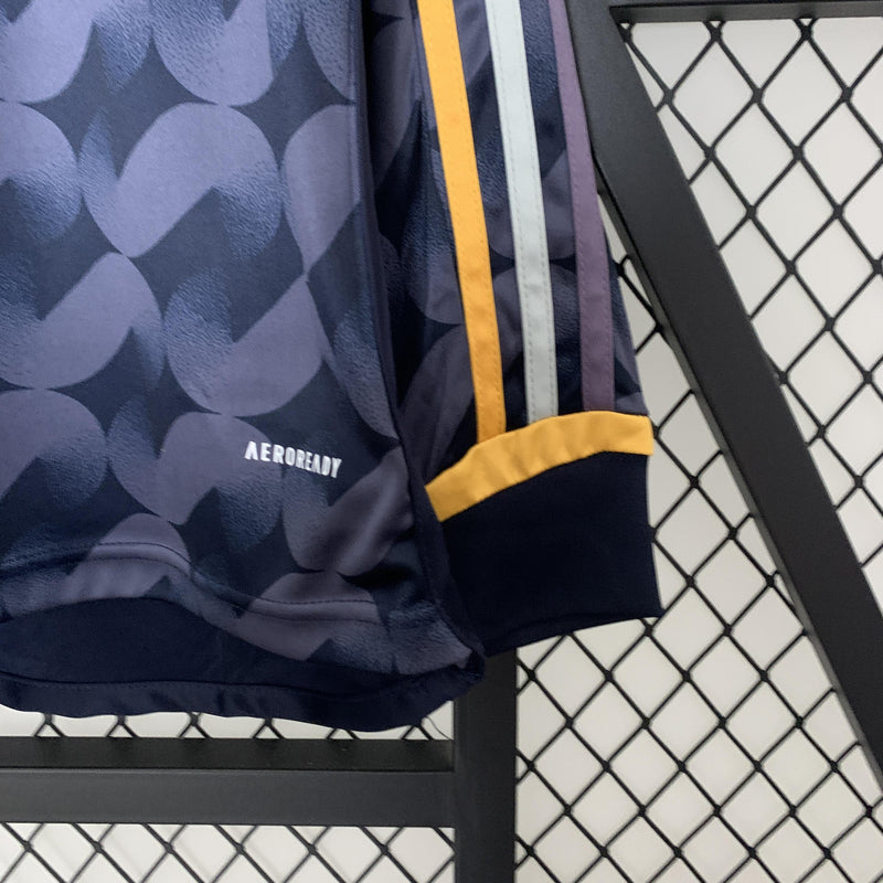 Camisa Real Madrid 2023/24 II Away - Torcedor Manga Longa