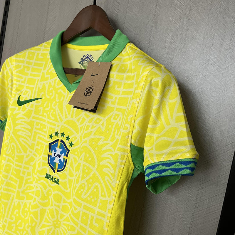 Camisa Brasil 2024/25 I Home - Feminina