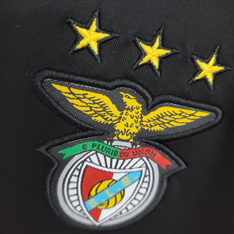 Camisa Retrô Benfica 2009/2010 II Away - Preta - Adidas