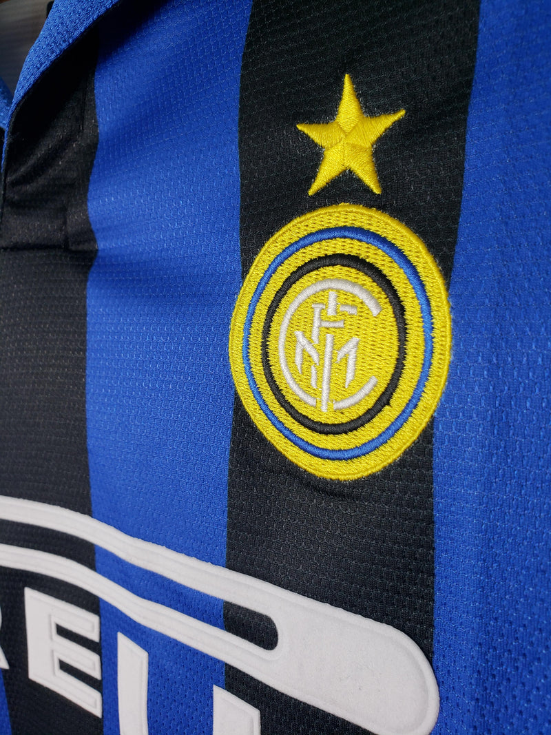 Camisa Retrô Inter de Milão 1998 I Home - Manga Longa Nike