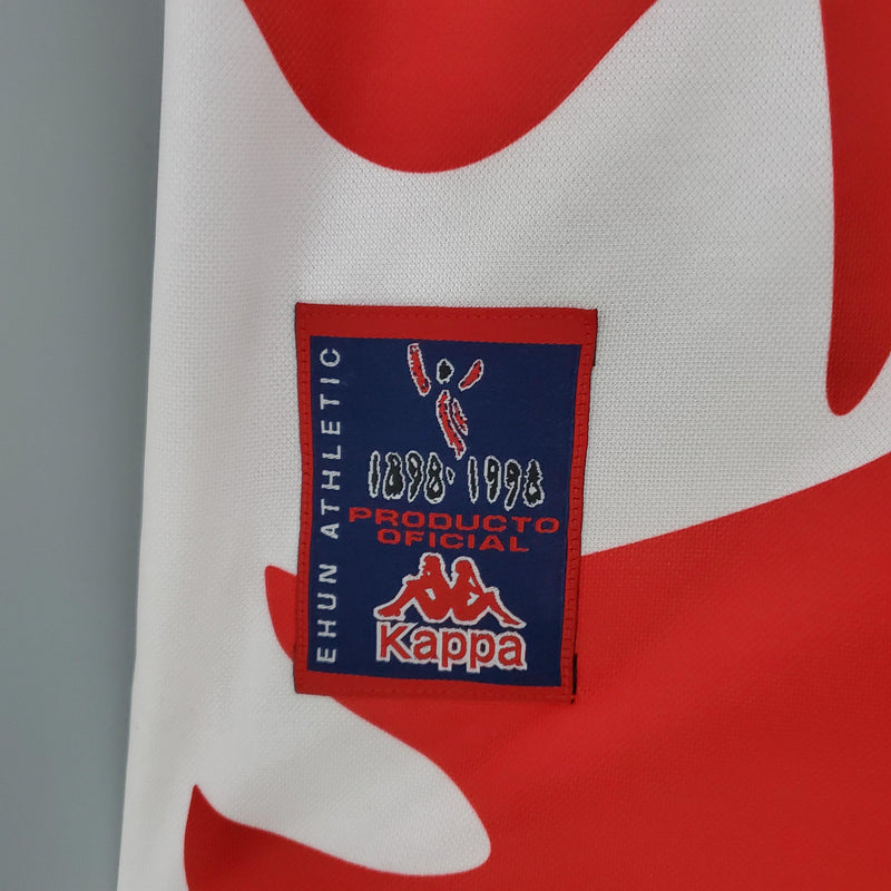 Camisa Retrô Athletic Bilbao 1997/1998 I Home - Kappa