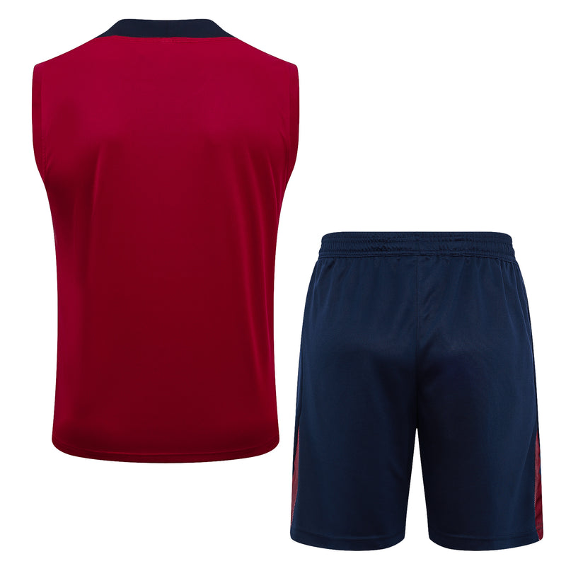 24/25 Conjunto Treino Inglaterra - Regata - Vinho
