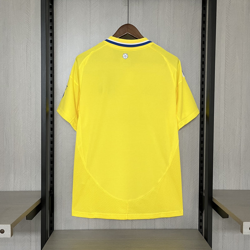 Camisa Leeds United 2024/25 II Away - Torcedor  - Amarela