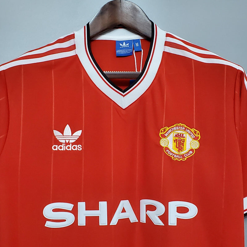 Camisa Retrô Manchester United 1983/1984 I Home - Adidas